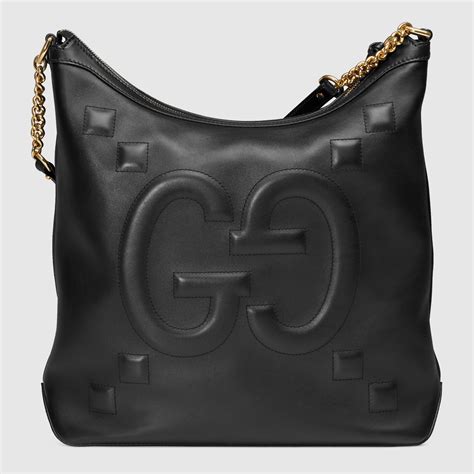 gucci embossed handbag